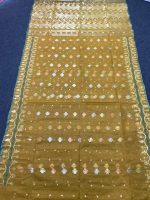 Mastered yellow Jamdani Saree - Image 2