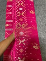 Magenta Jamdani Saree - Image 9