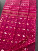 Magenta Jamdani Saree - Image 6