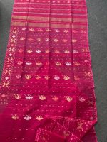 Magenta Jamdani Saree - Image 2