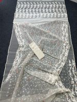 White Jamdani Saree - Image 6