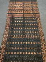Black and Copper Jamdani Saree - Image 5