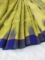 Olive Monipuri Saree - Image 2