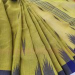 Olive Monipuri Saree
