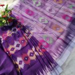 Purple Monipuri Saree