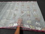 Gray Jamdani Saree