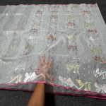 Gray Jamdani Saree