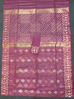 Dhakaiya jamdani Saree - Image 2