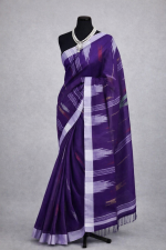 Purple Monipuri Saree